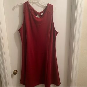 Old Navy XXL Red Sleeveless Dress